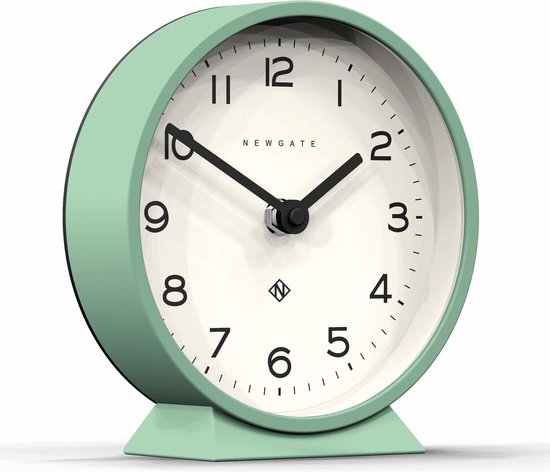Newgate M Mantel Echo Clock in Neo Mint