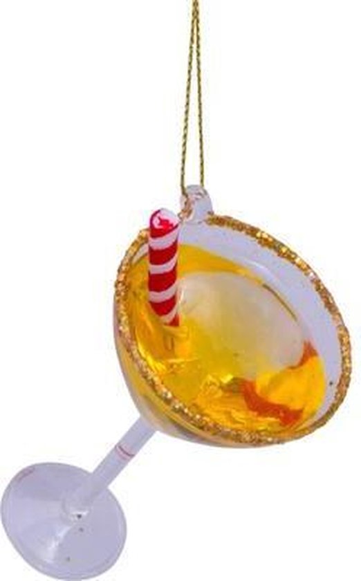 Verres décoration de Noël cocktail avec paille H3cm | bol.com