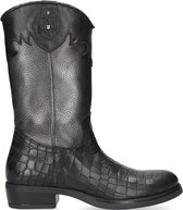 Giga G3755 Cowboylaarzen - Western Laarzen - Meisjes - Zwart - Maat 33