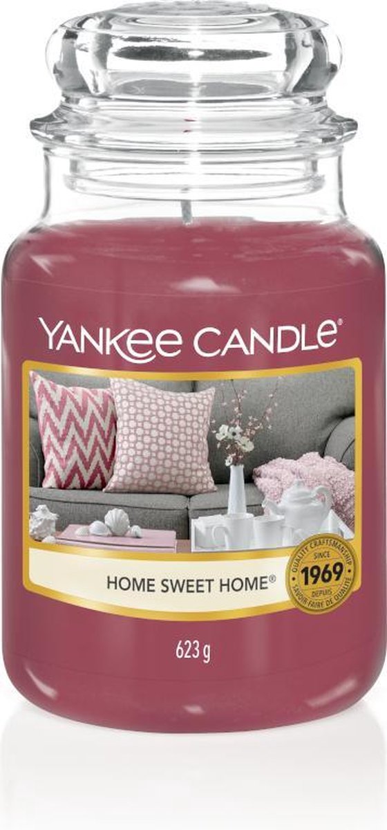 Bougie parfumée Yankee Candle Large Jar - Home Sweet Home | bol.com