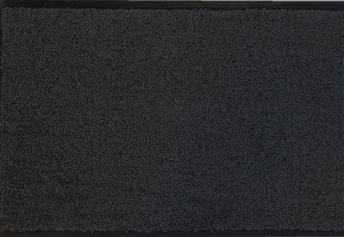 Ikado Droogloopmat op maat zwart 118cm ecologisch 118 x 500 cm