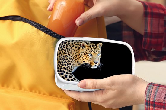 Lunch box Zwart - 18x12x6 cm - Adultes