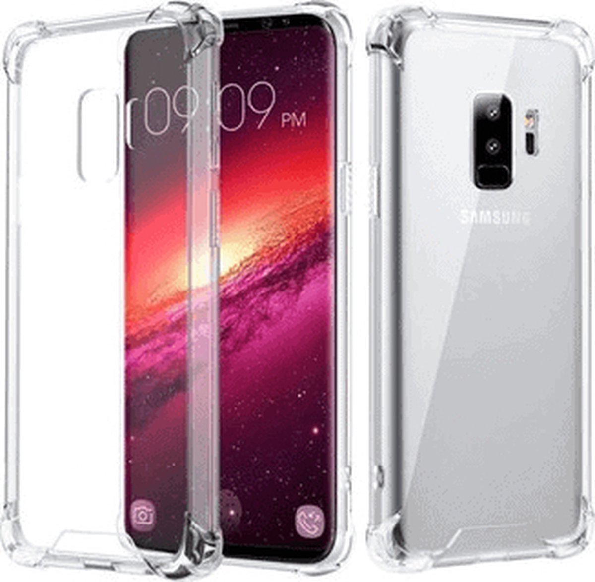 Fonu Anti-Shock Verstevigde Backcase hoesje Samsung S9 Plus