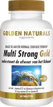 Golden Naturals Multi Strong Gold (60 vegetarische tabletten)