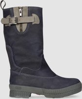 ZOO Adventure Adisa outdoor wandellaars wol gevoerd - Navy Blue - 100% waterdicht & leer - maat 35