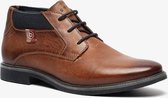 Bugatti leren heren veterboots - Cognac - Maat 45 - Echt leer