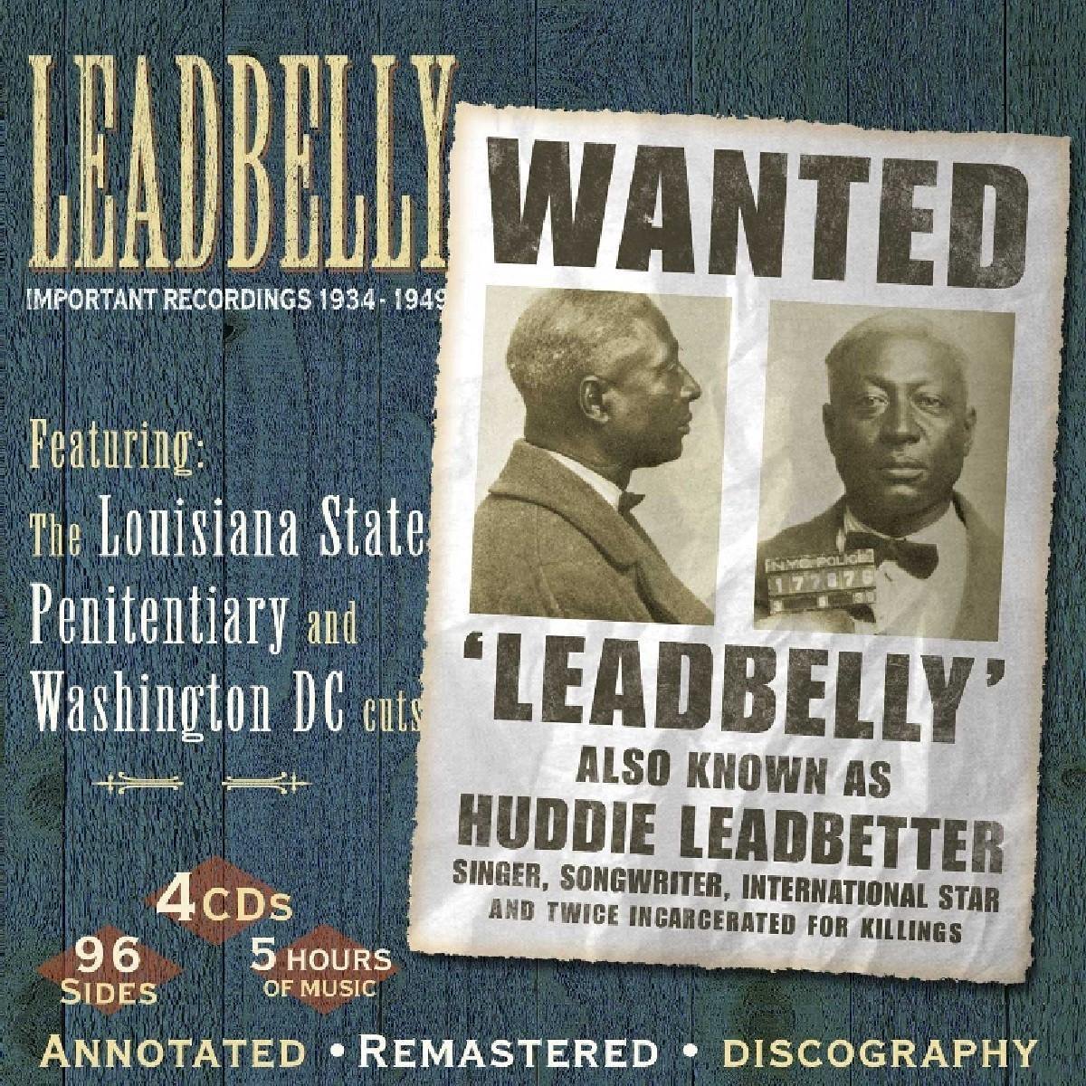 Leadbelly - Important Recordings 1934 - 1949 (4 CD) (Remastered)