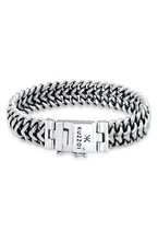 Kuzzoi heren armband 925 zilver 19 Zilver 32020206