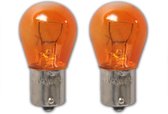 ProPlus Autolamp - 12 Volt - 21 Watt - PY21 - BAU15S - Oranje - 2 stuks