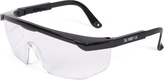 Beschermbril profi bril - veiligheidsbril - vuurwerkbril | bol.com