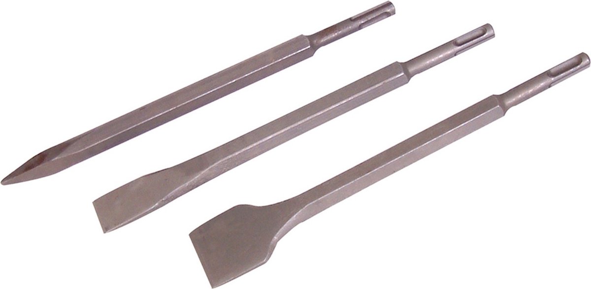 SDS Plus Elektrische hammbeitel, SDS-Plus-beitel, SDS-boor, afbraakbus- gereedschap-bit, 16 tanden, elektrische bloemhamerboor met vierkante kop, voor stenen platen, bruggen, muur (A