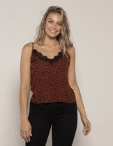 Voyar La Rue Strap Top | Rood Print