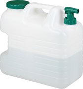 Relaxdays jerrycan met kraan - water jerrycan voor camping - watertank voor drinkwater - 20 Liter