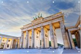 Brandenburger Tor aan de Pariser Platz in Berlijn - Foto op Tuinposter - 225 x 150 cm