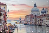 Skyline van Venetië met het Canal Grande - Foto op Tuinposter - 90 x 60 cm