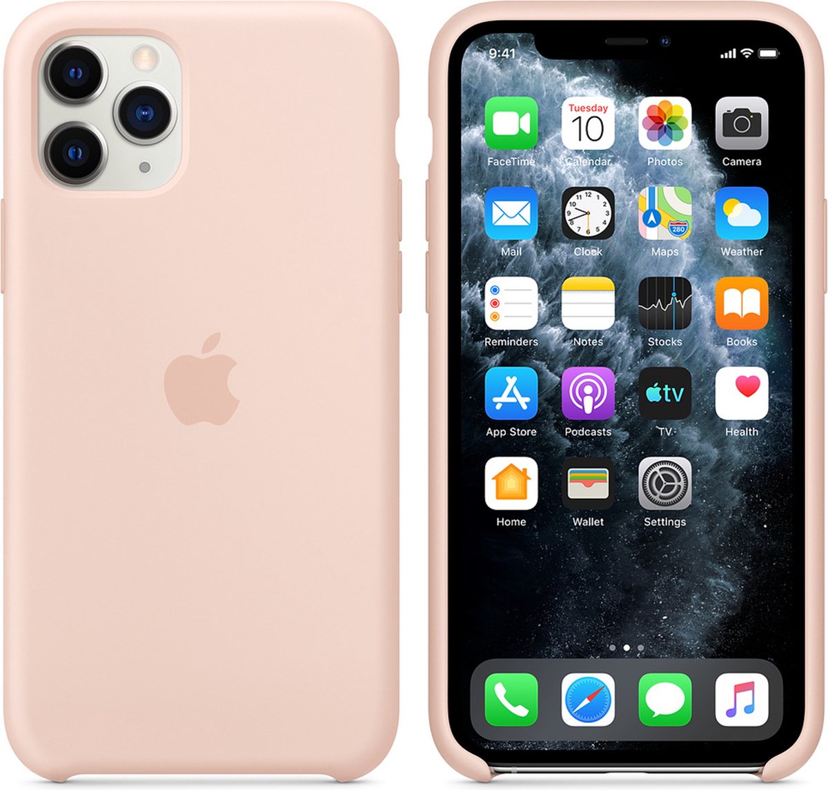 Apple - Siliconen Hoesje - iPhone 11 Pro - Rozenkwarts