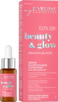 Eveline Cosmetics Beauty Glow Exfoliating Serum With Aha 30% & Bha 2% Acid Complex 18ml