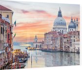 Skyline van Venetië met het Canal Grande - Foto op Plexiglas - 90 x 60 cm