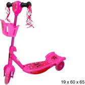 Driewieler-scooter voor kinderen Licht geluid ROZE