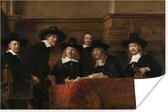 The samplers - Peinture de Rembrandt van Rijn Poster 90x60 cm - Tirage photo sur Poster (décoration murale salon / chambre)