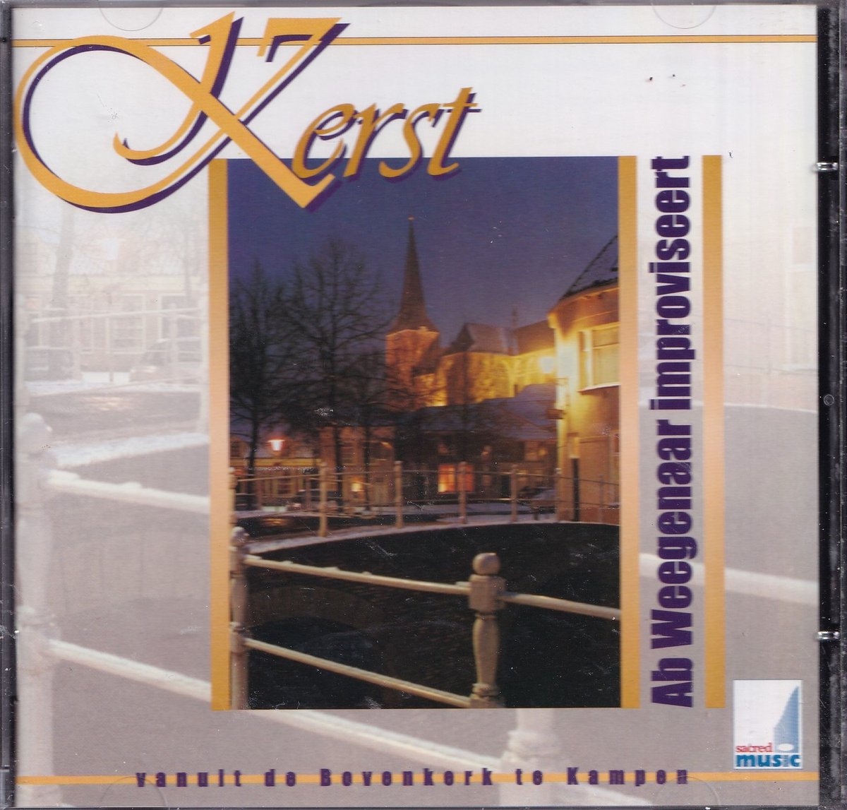 Kerst - Ab Weegenaar improviseert op het orgel van de Bovenkerk te Kampen