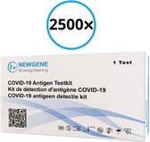 Zelftest - Covid-19 - Grootverpakking - Verpakt per 1 stuk - Corona zelftest - Corona Covid sneltest NewGene 2500 stuks (SARS, RIVM goedgekeurd)