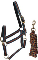 Horka Halsterset  Equestrian Pro - Mid Blue - cob