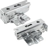 AllSpares scharnieren set voor inbouw koel- of vrieskasten geschikt voor Bosch 481147 / 00481147