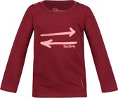 4President baby meisjes shirt Mackenzie Burgundy