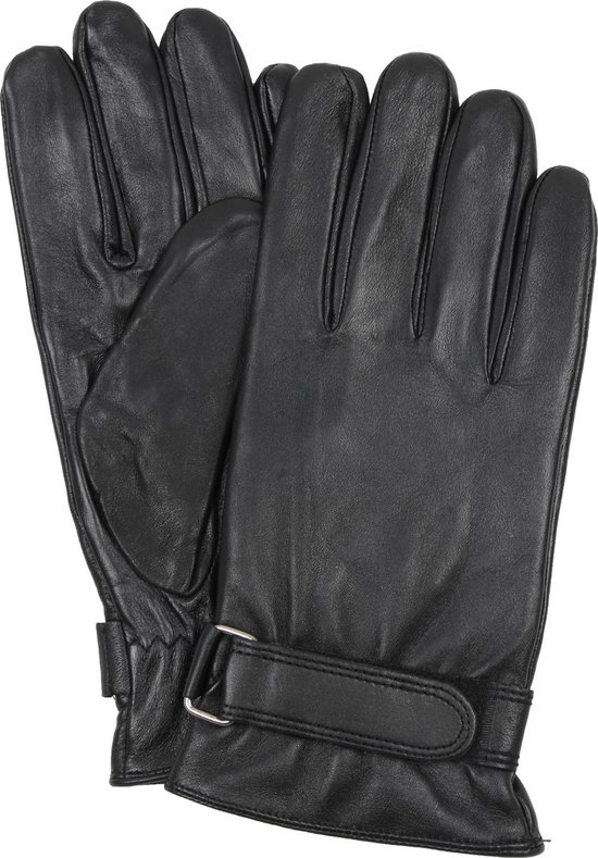 Suitable - Leren Velcro Handschoen - Heren - Maat 9 -