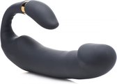 Pleasure - Silicone Vibrator with Clitoris Stimulator