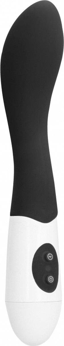 Goedkoopste GC Bend Siliconen G Spot Vibrator - Zwart