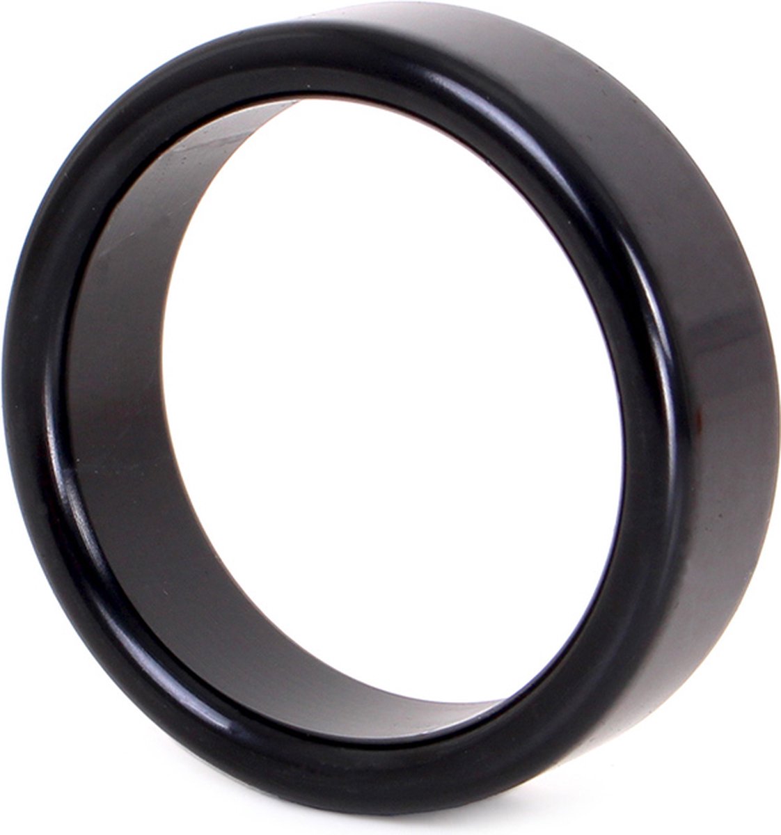 Goedkoopste Cockring Black Aluminium 45 mm | Kiotos Steel