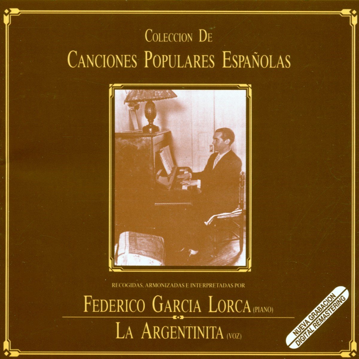 Federico Garcia Lorca - Colección De Canciones Populares Espanolas (CD)