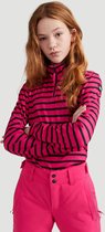 O'Neill Fleece Vest Girls Stripe Half Zip Pink Aop W/ Black 128 - Pink Aop W/ Black Material Buitenlaag: 92% Polyester 8% Elastaan