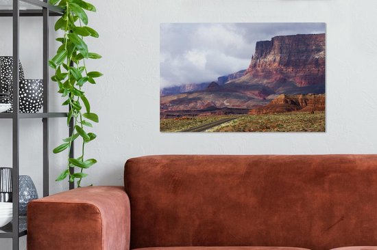 Tableau sur Toile Paysage Désertique Amérique - 90x60 cm - Décoration murale