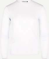 Steppin' Out Herfst/Winter 2021 T-shirt Talia T-shirt Vrouwen - Regular Fit - Katoen - Wit (L)