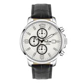 Marlow Miller chronograaf horloge met leren band