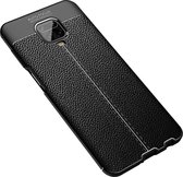 Xiaomi Redmi Note 9S Hoesje - Mobigear - Luxury Serie - TPU Backcover - Zwart - Hoesje Geschikt Voor Xiaomi Redmi Note 9S