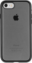 Apple iPhone 7 Hoesje - XQISIT - NUSON XCEL Serie - Hard Kunststof Backcover - Zwart - Hoesje Geschikt Voor Apple iPhone 7