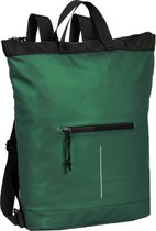 New-Rebels® Mart - Top Zip - Waterafstotend -  Rugtas - Laptoptas 13,3 Inch. - Shopper - Metallic Green