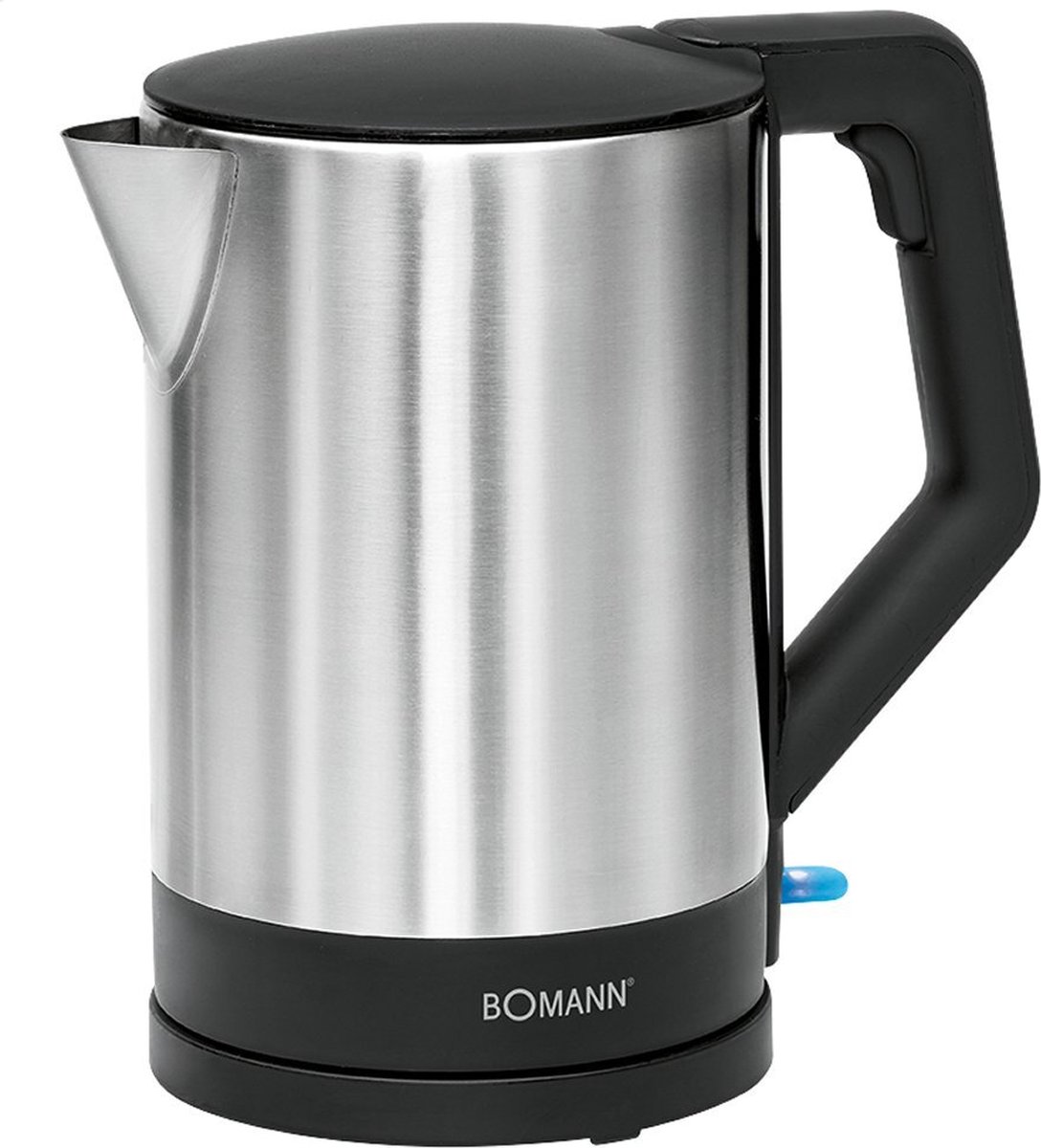 Bomann WKS3002CB Waterkoker 1.5L 2200W RVS/Zwart