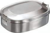 lunchbox Break RVS 16 cm zilver
