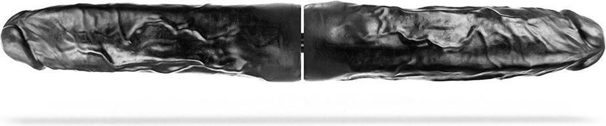 Goedkoopste DEEP'R - Doubles - Veiny - Zwart - 2 x 28.50 cm. Ø 5.80 cm.