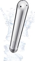 Joy Division - Aluminium Intieme Douche voor Anaal of Vaginaal Gebruik Sprankelend Plezier - Zilver