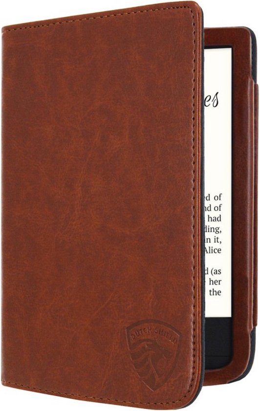 Shop4 - PocketBook Touch Lux 5 Hoes - Book Cover Zwart