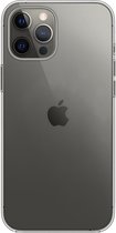 Hoesje Geschikt voor iPhone 13 Pro Max Hoesje Siliconen Cover Case - Hoes Geschikt voor iPhone 13 Pro Max Hoes Back Case - Transparant