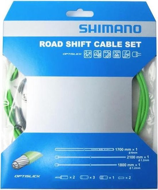 Shimano Derailleur Kabelset Otsp41 Optislick Groen 11delig