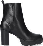Unisa Kopsi Enkellaarsjes - Enkelboots met rits - Dames - Zwart - Maat 38