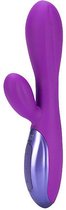 UltraZone Excite 6x Rabbit Style Silicone Vibe - Purple - Rabbit Vibrators